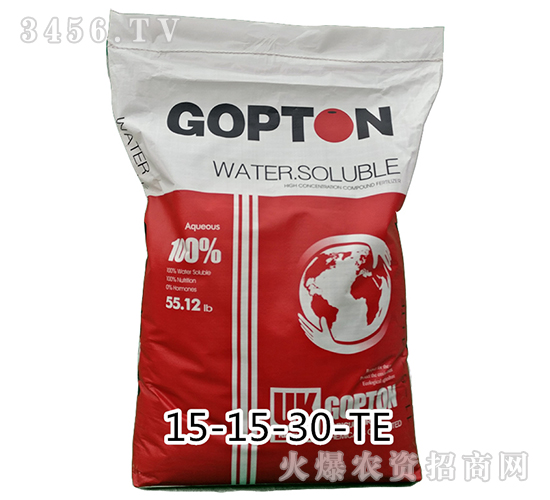 Ӣ��(gu��)ԭ���M(j��n)�ڹ��D�طN���ϴ���Ԫ��ˮ�ܷ�15-15-30+TE-��ɪ��