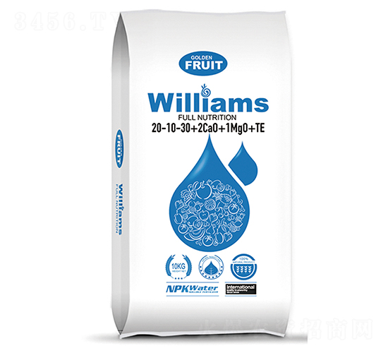 ����Ԫ��ˮ�ܷ���20-10-30+2CaO+1MgO+TE-΢����-��ķ����