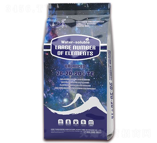 ����Ԫ��ˮ�ܷ�20-20-20+TE-�S����(m��ng)-��w�r(n��ng)