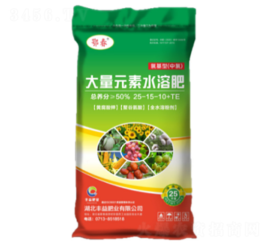 �Ȼ��ʹ���Ԫ��ˮ�ܷ�25-15-10+TE-�S��ʘI(y��)