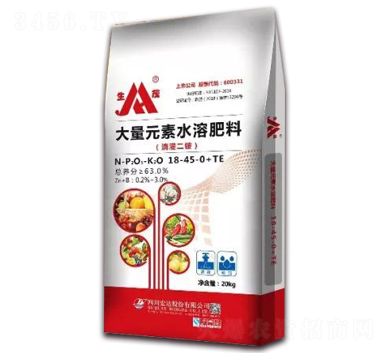 ����Ԫ��ˮ�ܷ���18-45-0+TE-��ï-�Ĵ����_(d��)