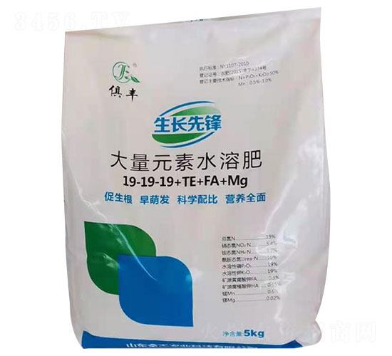 ����Ԫ��ˮ�ܷ���19-19-19+TE+FA+Mg-���L(zh��ng)���h-���S�r(n��ng)�I(y��)