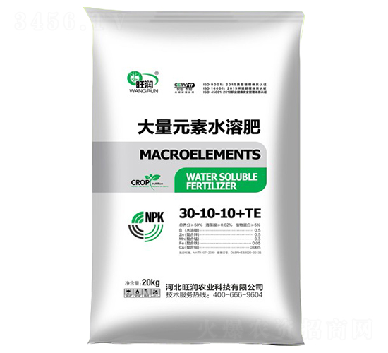 �ߵ��ʹ���Ԫ��ˮ�ܷ�30-10-10+TE-��(r��n)��Դ�r(n��ng)�I(y��)