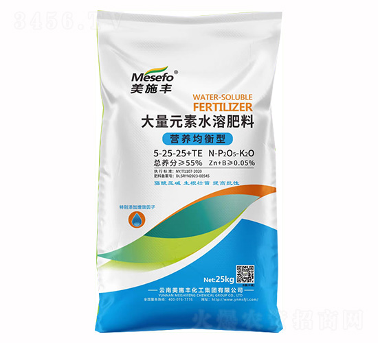 �I�B(y��ng)�����ʹ���Ԫ��ˮ�ܷ�5-25-25+TE-��ʩ�S