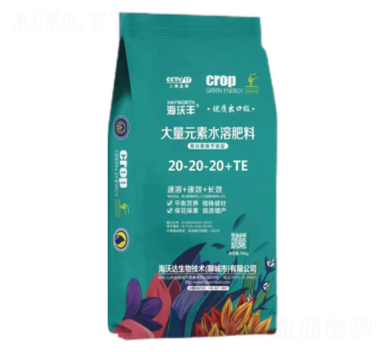 �۹Ȱ���ƽ���ʹ���Ԫ��ˮ�ܷ���20-20-20+TE�����S-�����_(d��)����