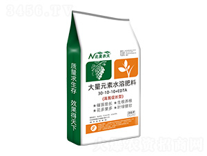 �ߵ����L�ʹ���Ԫ��ˮ�ܷ���30-10-10+EDTA-�����r(n��ng)��